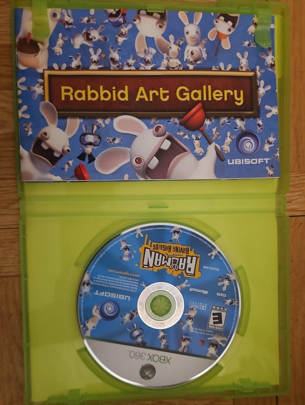 Rayman Raving Rabbids (Microsoft Xbox 360, 2007) - Picture 2 of 2